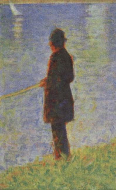 Georges Seurat Angler china oil painting image